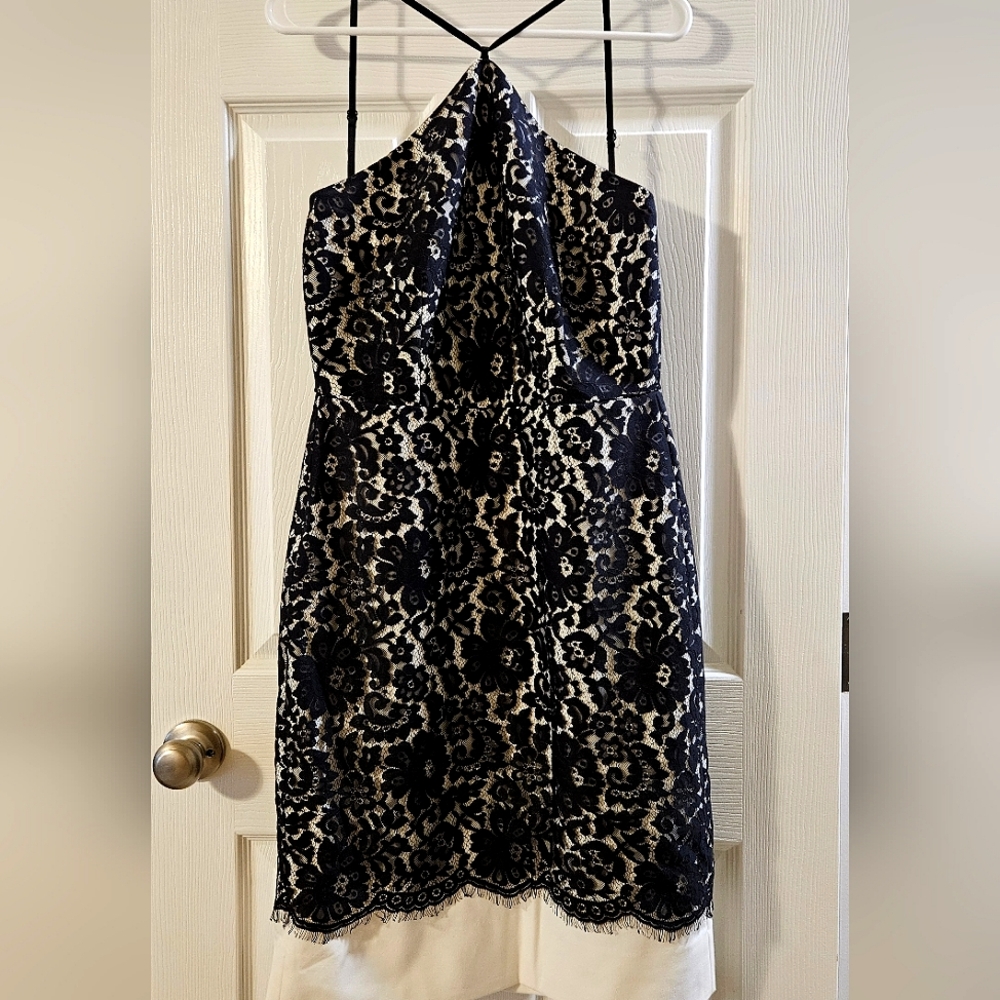 The Limited black lace dress